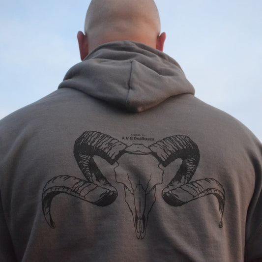 Ram Skull Hoodie